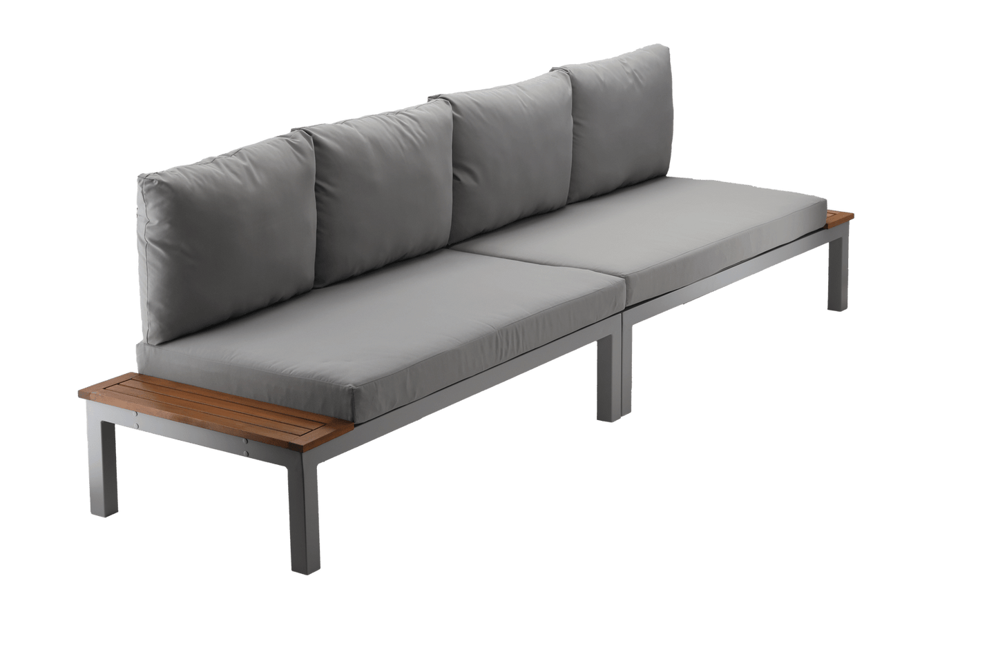 Garten Loungeset ModuFlex – Modulares Aluminium Lounge-Set