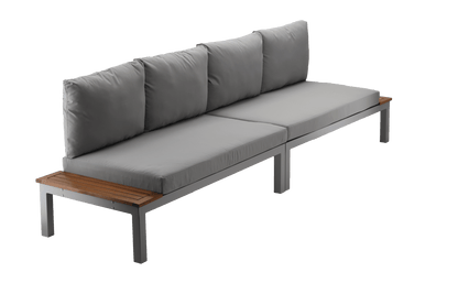 Garten Loungeset ModuFlex – Modulares Aluminium Lounge-Set