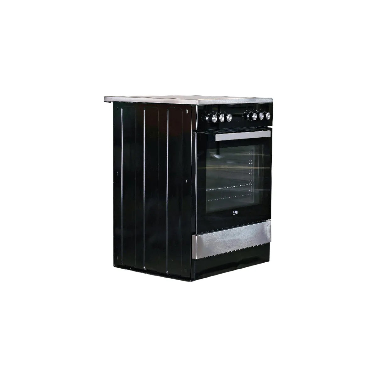Beko FSE67301XCS Cocina Vitrocerámica 60 cm 4 Quemadores Horno 72 L Inox