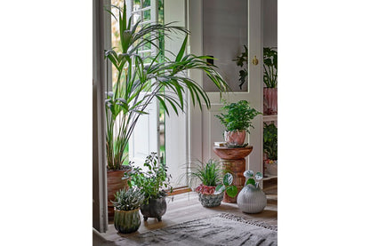Vase Sylven – Steingut mit reaktiver Glasur
