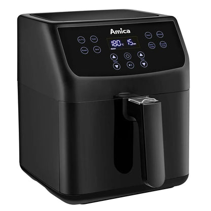 Amica AFM 4011 Freidora Sin Aceite Negra 6,8 L