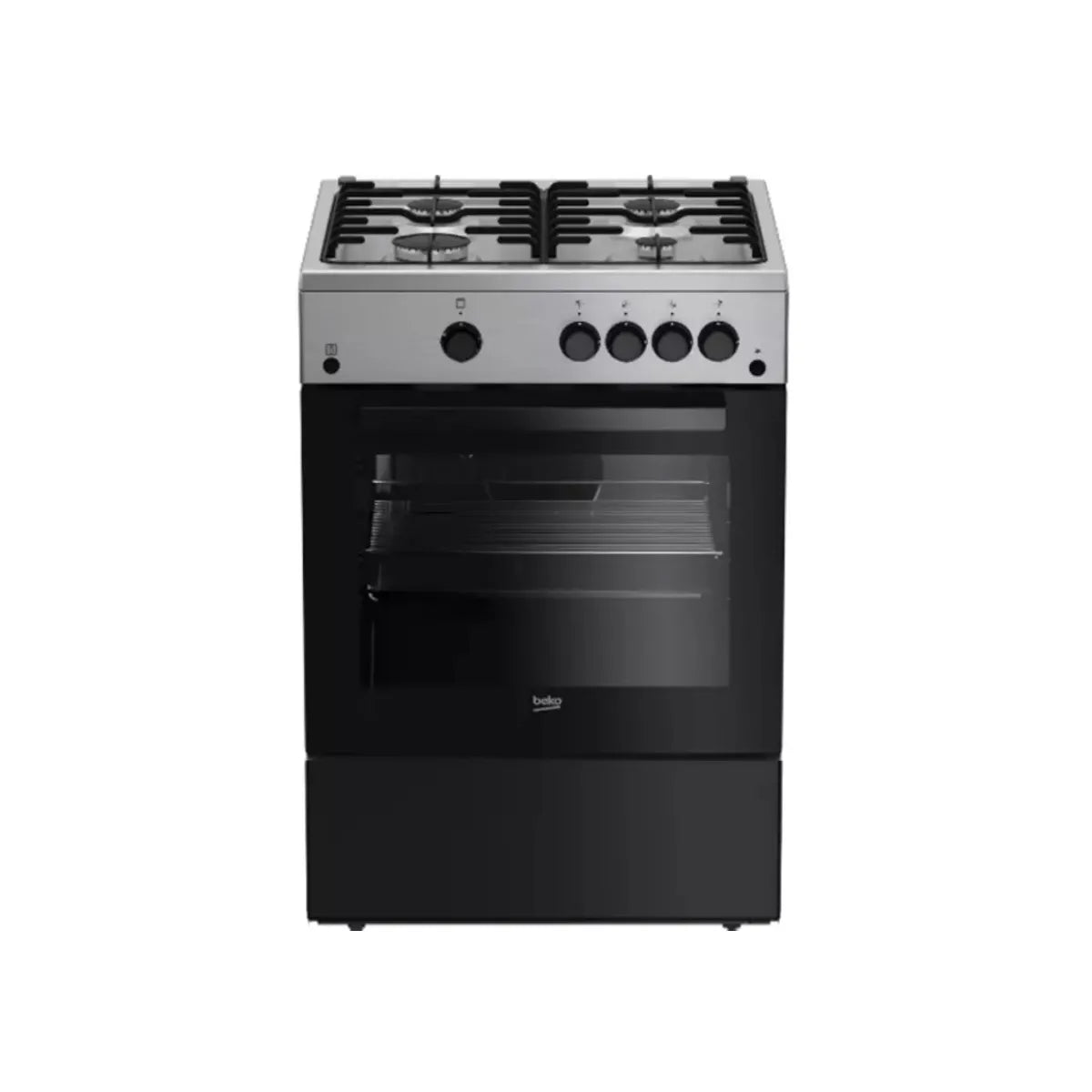Beko FBG62031XCS Cocina de Gas Inox 73 L 4 Fuegos