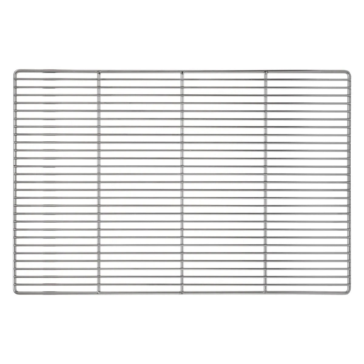 ECD Germany Parrilla BBQ Acero Inoxidable 60x40 cm