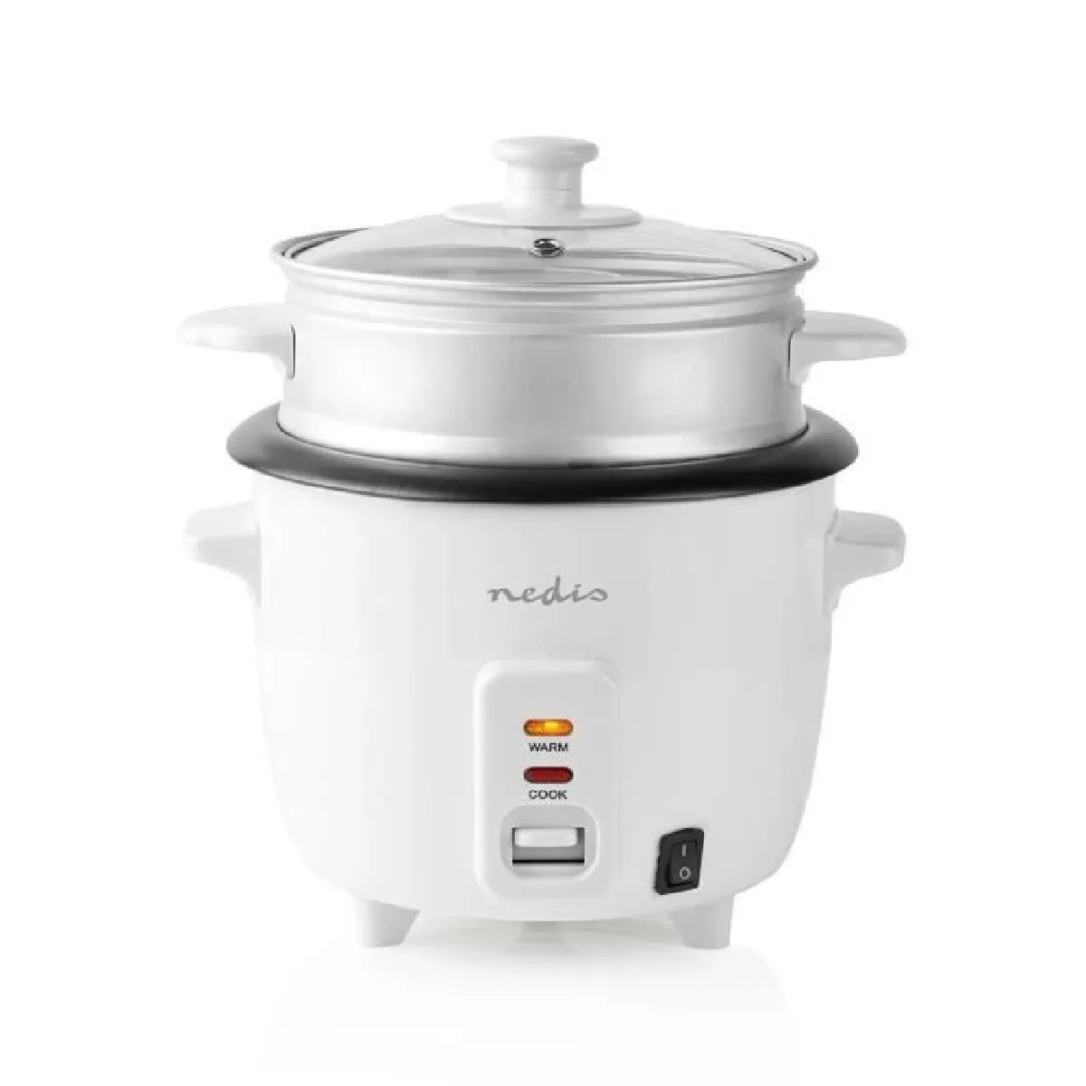 Genérico Cocción de Arroz Eléctrica Blanco 1L 400W 2 Funciones