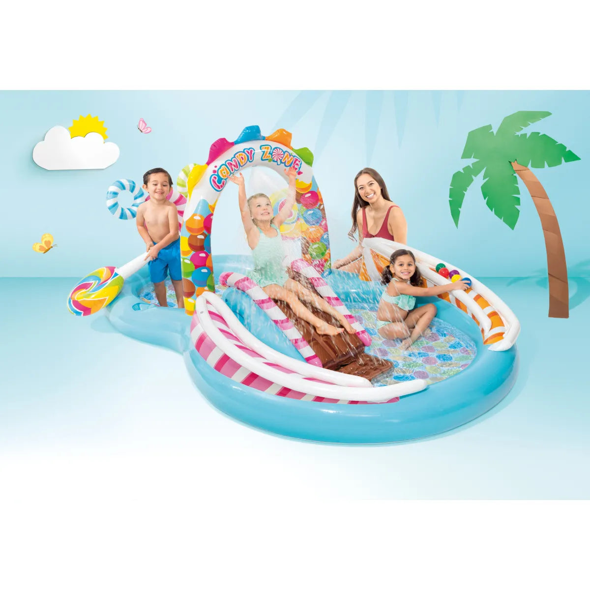 Intex Aire de Juegos Inflable Reino de los Dulces 57149np