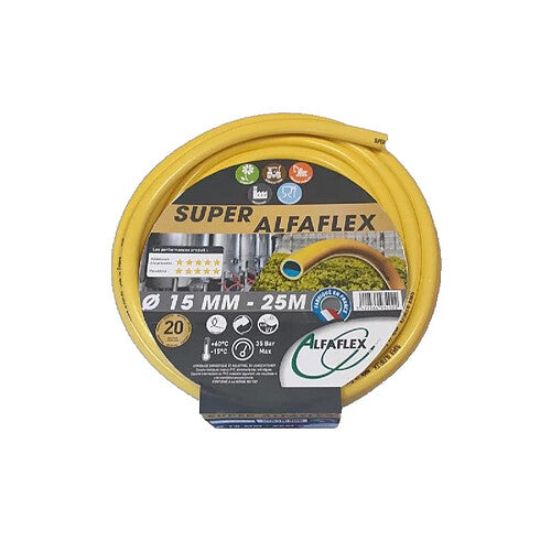 Alfaflex AFSUP25050 Tubo de Riego Reforzado 5 Capas 2.5 cm