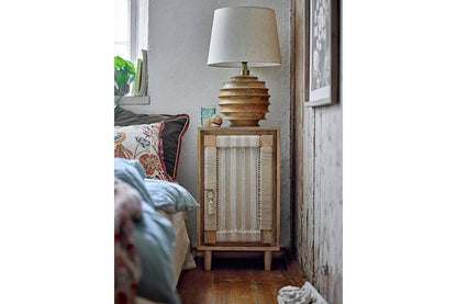 Tischlampe Wooden - aus Mangoholz