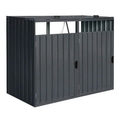 Axi House Cache-poubelle 1,6x0,8x1,22 m