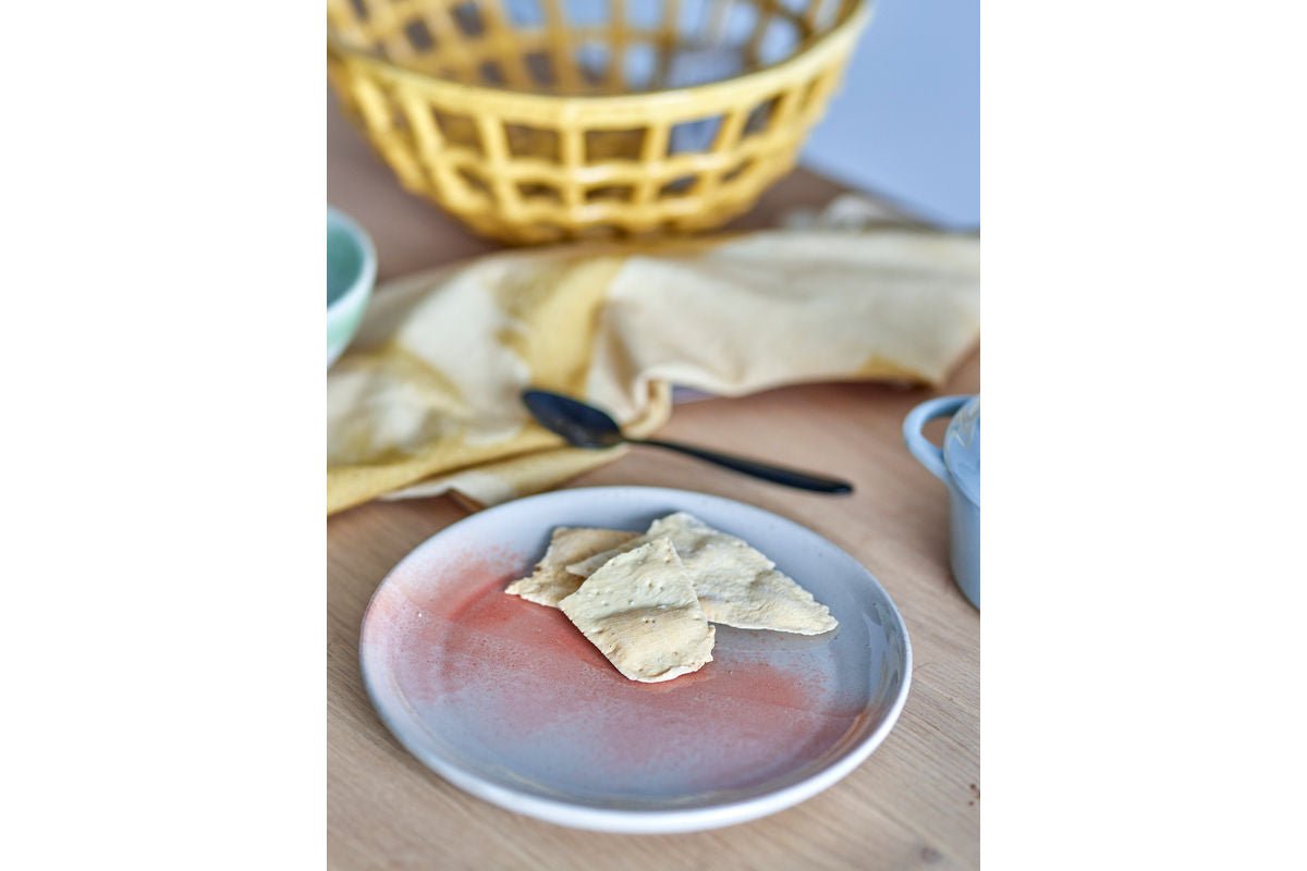 Frühstücksset Liora – Steingut mit strukturierter Glasur (12‑teilig)