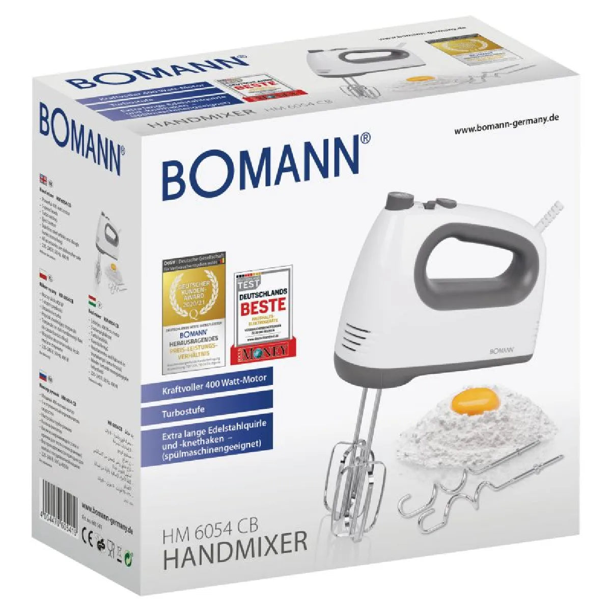 Batteur Électrique Bomann Blanc MKR00002831410