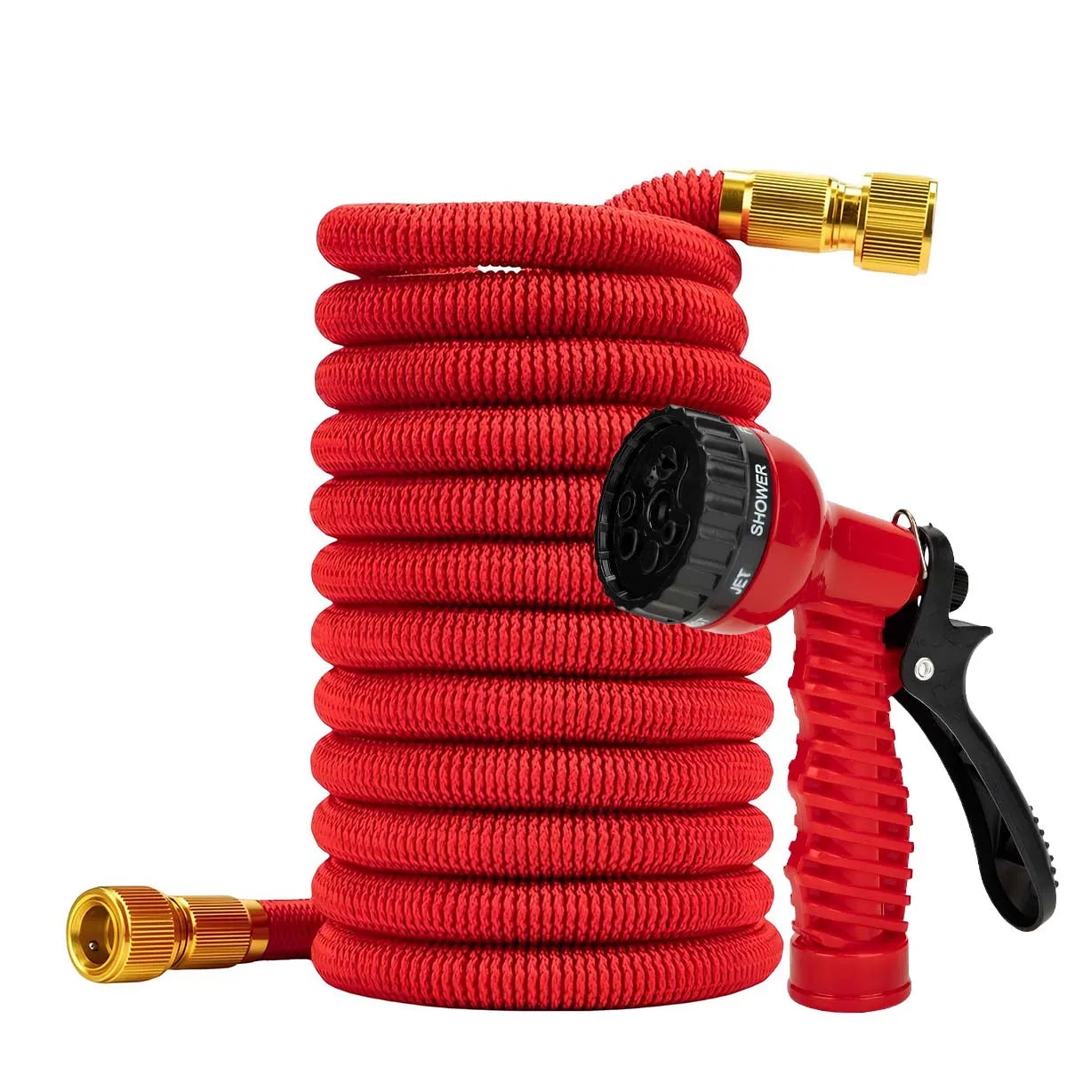 Avizar Manguera Extensible 7,5m‑37m con Pistola Roja