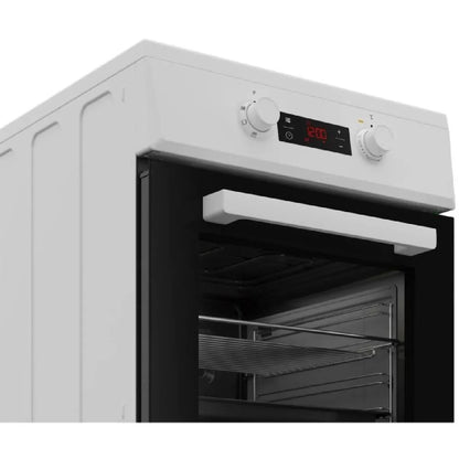 Beko FSM58301WC Cocina Inducción 3 Quemadores y Horno 60L Blanco