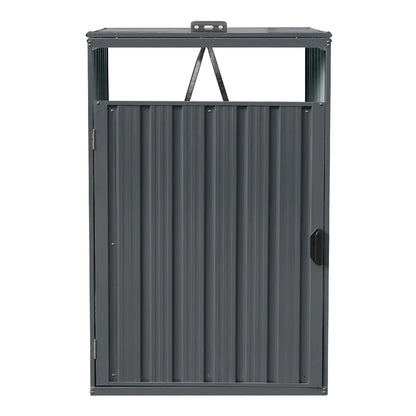 Axi House Cacho de Basura Metal 0,8x0,8x1,22 m