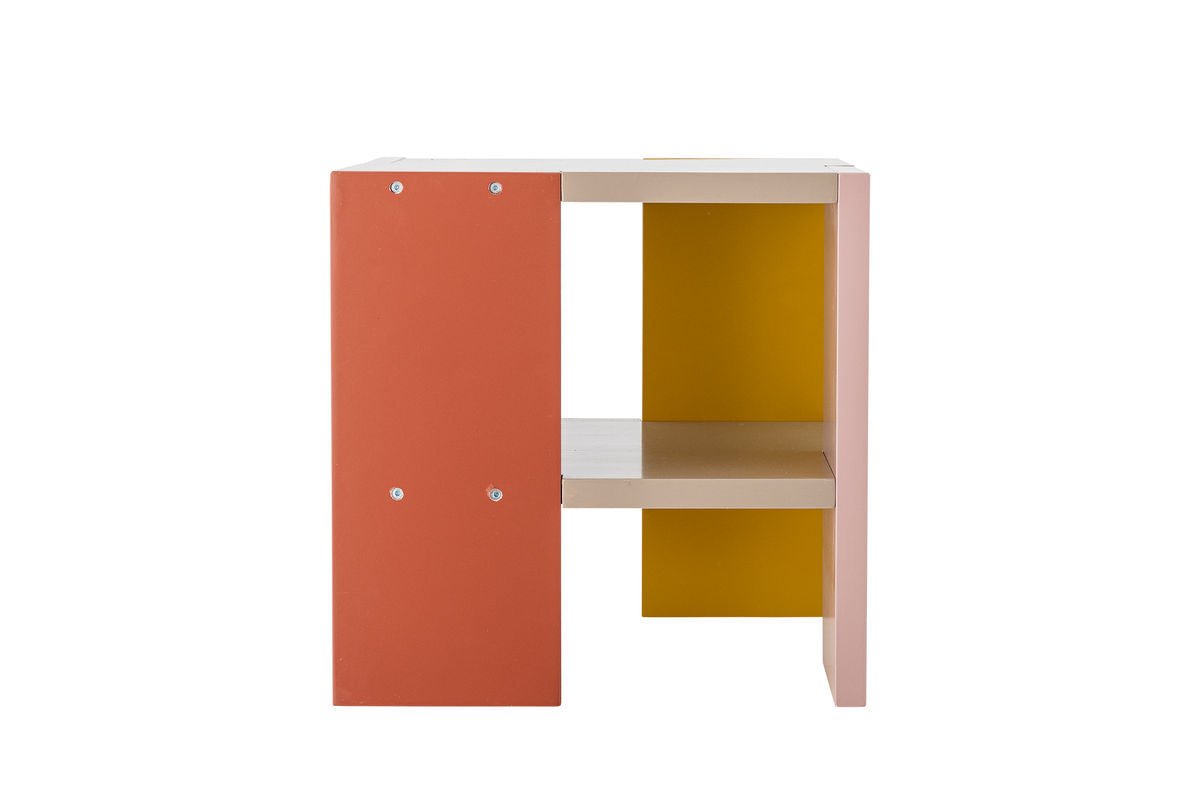 Kindertisch Justus Quadratisch aus FSC‑MDF mit Bunten Seiten