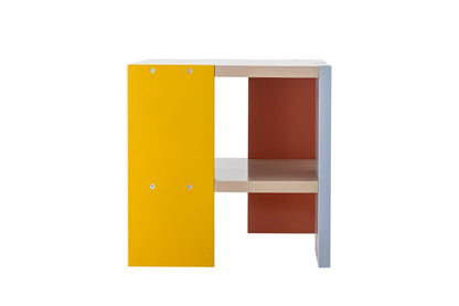Kindertisch Justus Quadratisch aus FSC‑MDF mit Bunten Seiten