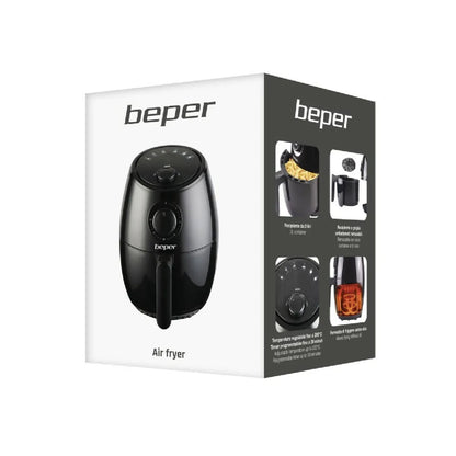 Beper P101FRI001 Friteira Compacta 2 L Negro