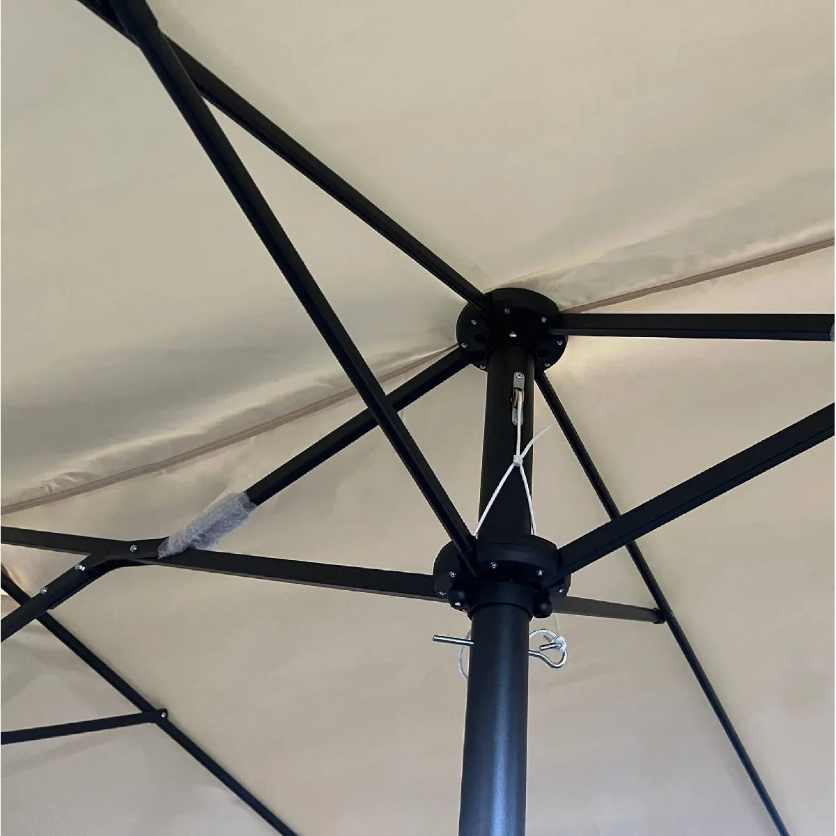 Akord Parasol de Jardín Desplazado Beige