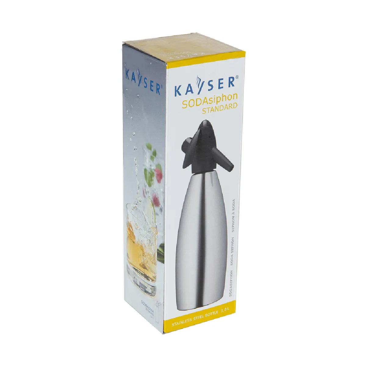 Siphon Eau de Seltz Inox Louis Tellier 1 L Gris MKR00014198527