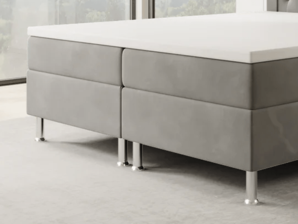 Luxusbetten24 Bettfüße für individuelle Betthöhe, modernes Design, schwebend