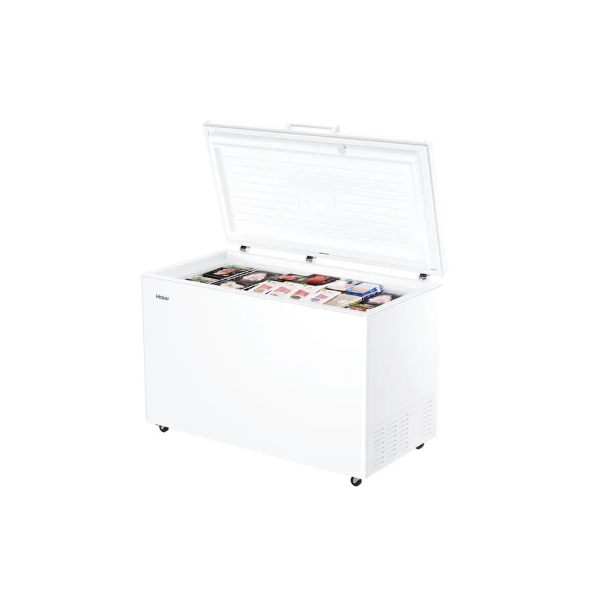 Haier HCE420E Congelador Cofre 418 L Blanco Clase E