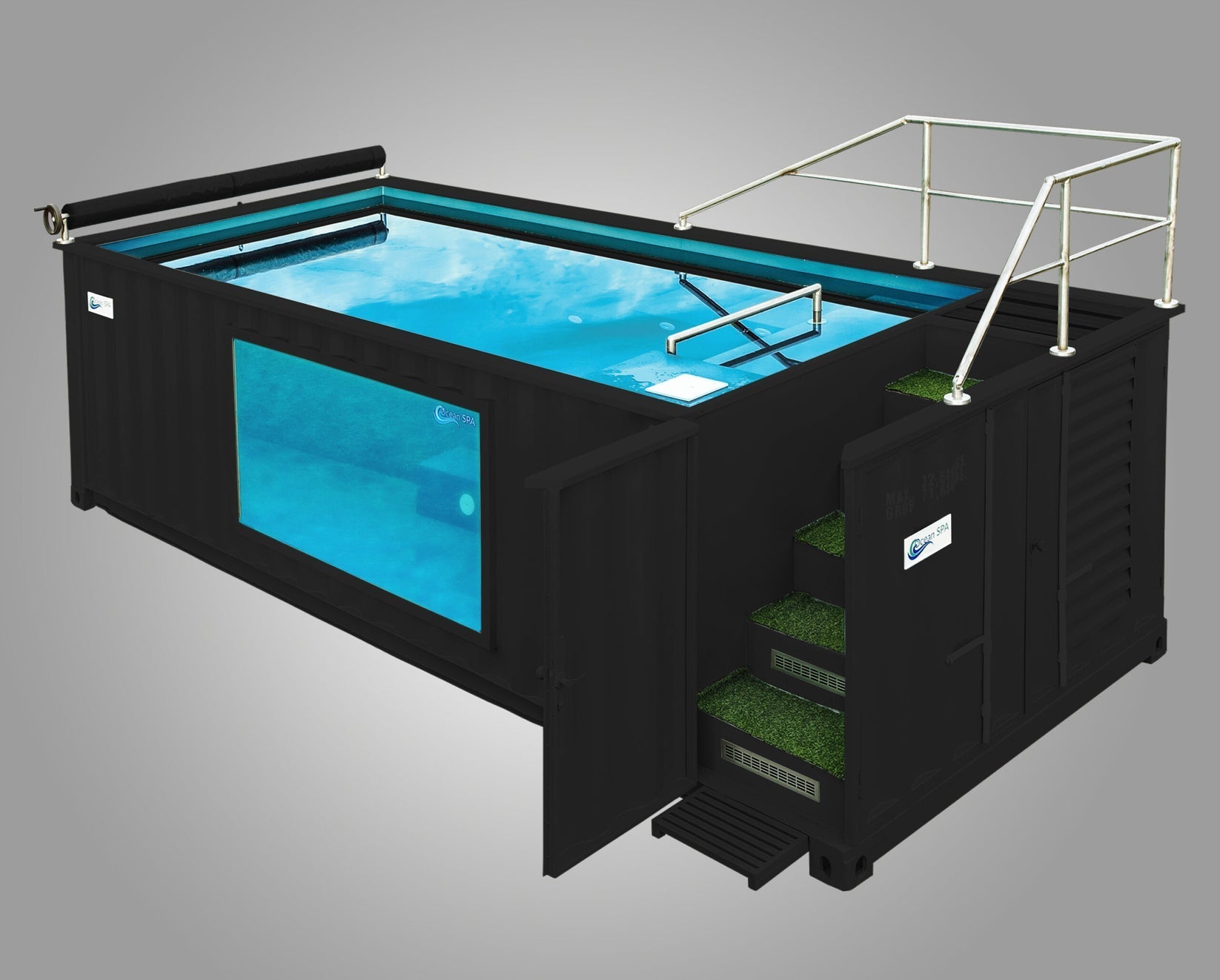 Contenedores Ejido Piscina Panoramica Autoportante 6,05 × 2,44 m