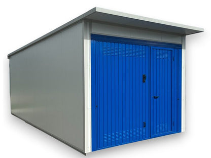 Modularer 8‑Meter Garage‑Prefabbricato Isoliert Box für Auto und Ausrüstung