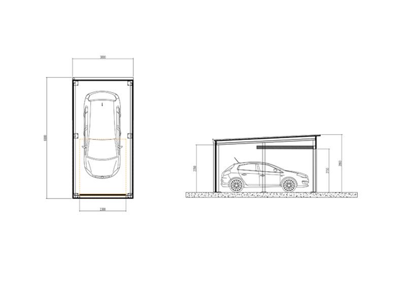 Garage Prefabbricati 10 Metri