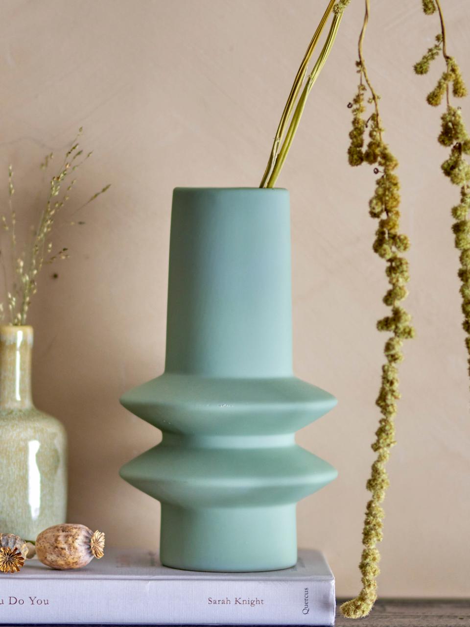 Luxusbetten24 Vase Lumi aus Steingut