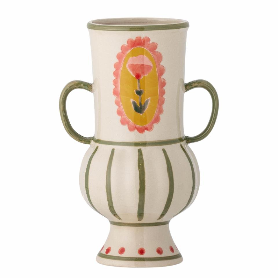Luxusbetten24 Lilam Vase Steingut Bunt