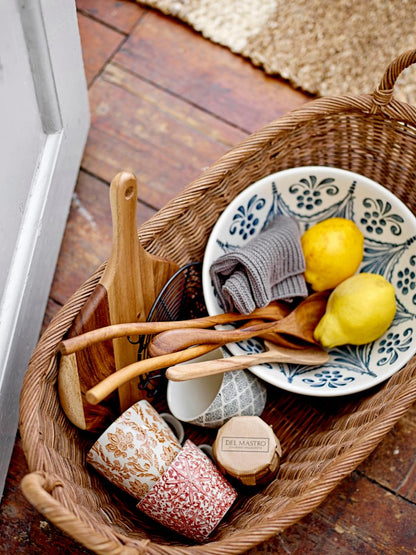 Schale Riona – Steingut mit handgemaltem Muster