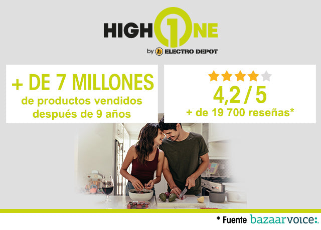 HIGH ONE HO-CJ30W Exprimidor 30W Blanco