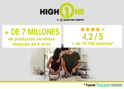 HIGH ONE HO-CJ30W Exprimidor 30W Blanco