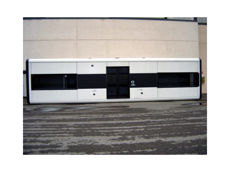 Container.biz Box Prefabbricato Hospitality Sport 12,3m X 3m X 3,15m