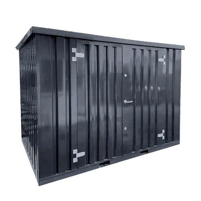 Contenitore Démontabile Anthracite 3 x 2 m Doppia Porta
