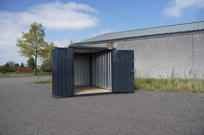 Contenitore Smontabile Anthracite 3x2m Doppia Porta