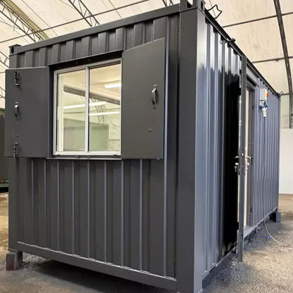 Cabina Personalizzata 4,8 × 2,4 m Struttura Acciaio Antivandalo