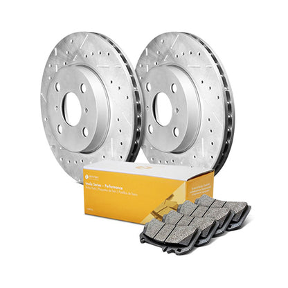 Imola Series Drilled and Slotted Brake 1470