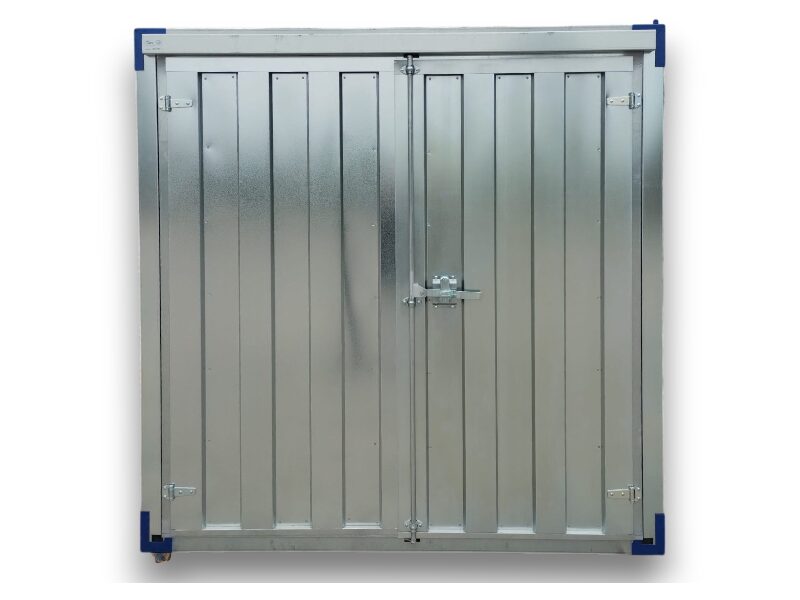 Ecobox 4‑Meter Box aus verzinktem Blech Leicht, 200 kg/m² Tragkraft