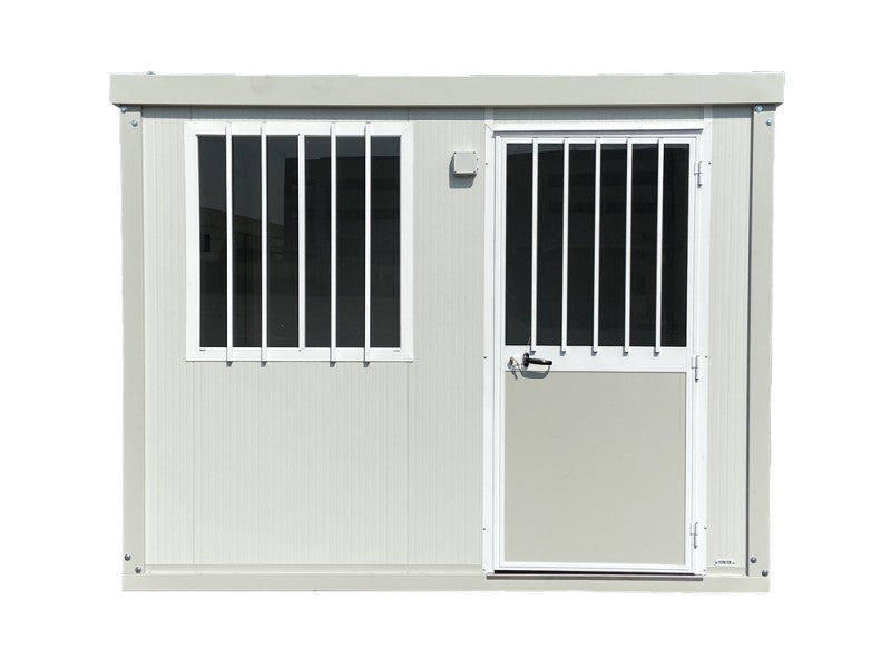 Prefabriziertes Offenes Raum Mietbox Monoblock 3 m Verzinkter Stahl