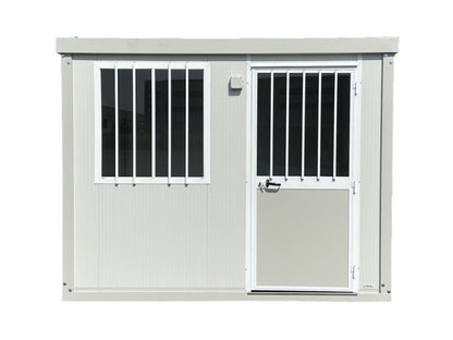 Prefabriziertes Offenes Raum Mietbox Monoblock 3 m Verzinkter Stahl