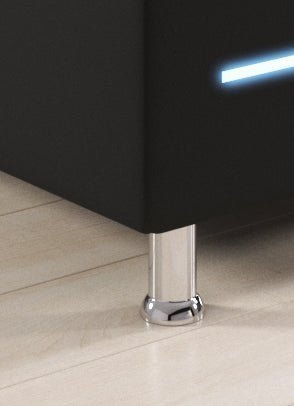 Luxusbetten24 Sejour Boxspringbett mit LED, Hochwertig für Erwachsene