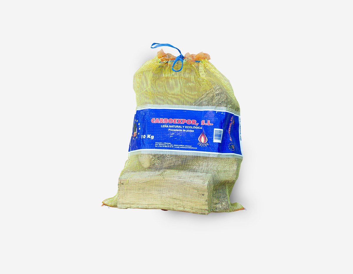 Leña de Encina Carboexpor 840 kg para Chimenea y Estufa