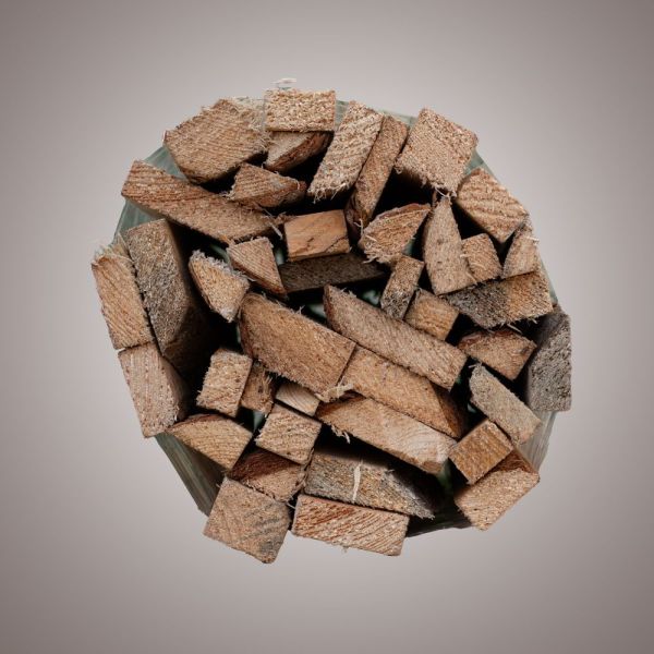 Leña de Pino Fácil Encendido 14 L para Barbacoa y Paella