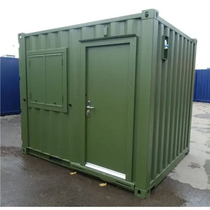 Container Bureau 10 Pieds Aménagé Structure Acier Corten