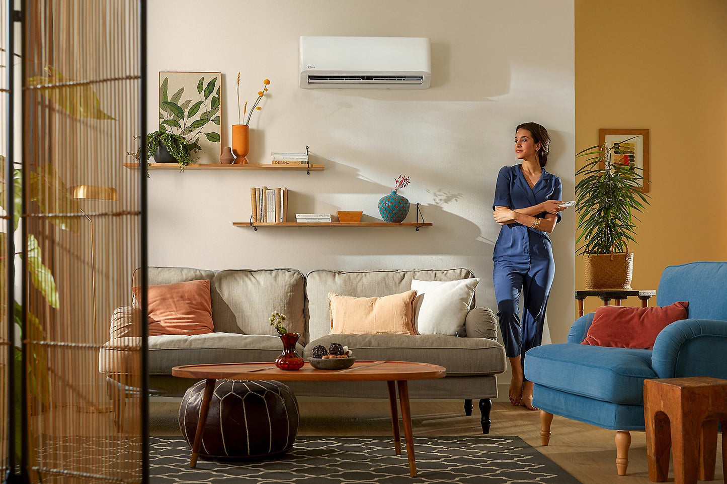 Qlima SC5453 Bomba de Calor Aire/Aire 5280W Blanco