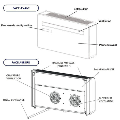 Voltman KUB‑E+ 10000 BTU Bomba De Calor Monobloque WiFi