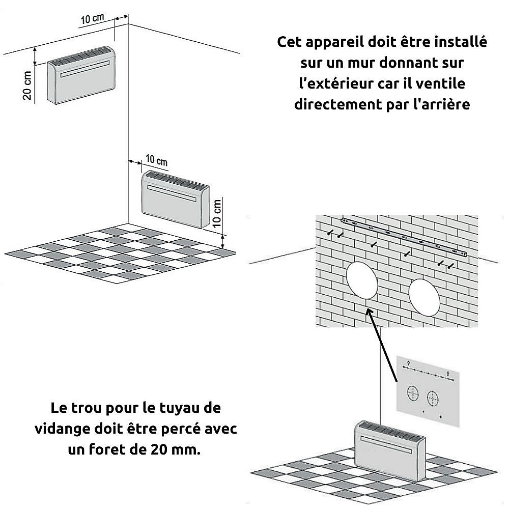 Voltman KUB‑E+ 10000 BTU Bomba De Calor Monobloque WiFi