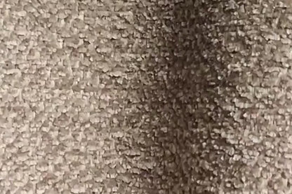 Bernardo U Designer Sofa mit breiter Ottomane aus Strukturstoff