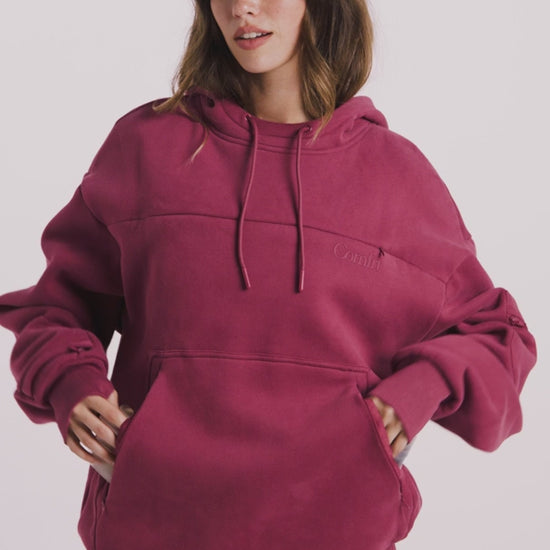 Comfrt Snak™ Hoodie Heavyweight Fleece with 6 Snack Pockets