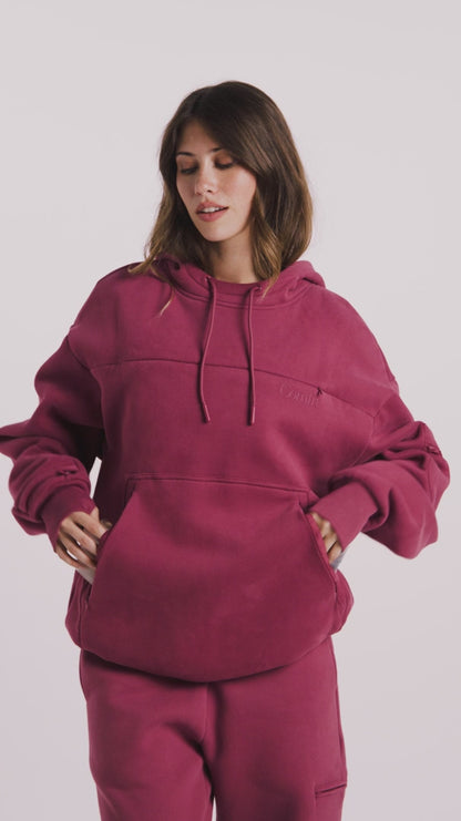 Comfrt Snak™ Hoodie Heavyweight Fleece with 6 Snack Pockets